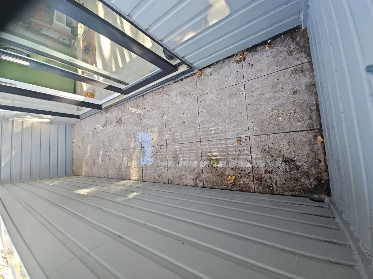 Existing tiled balcony in Brighton East before waterproofing work